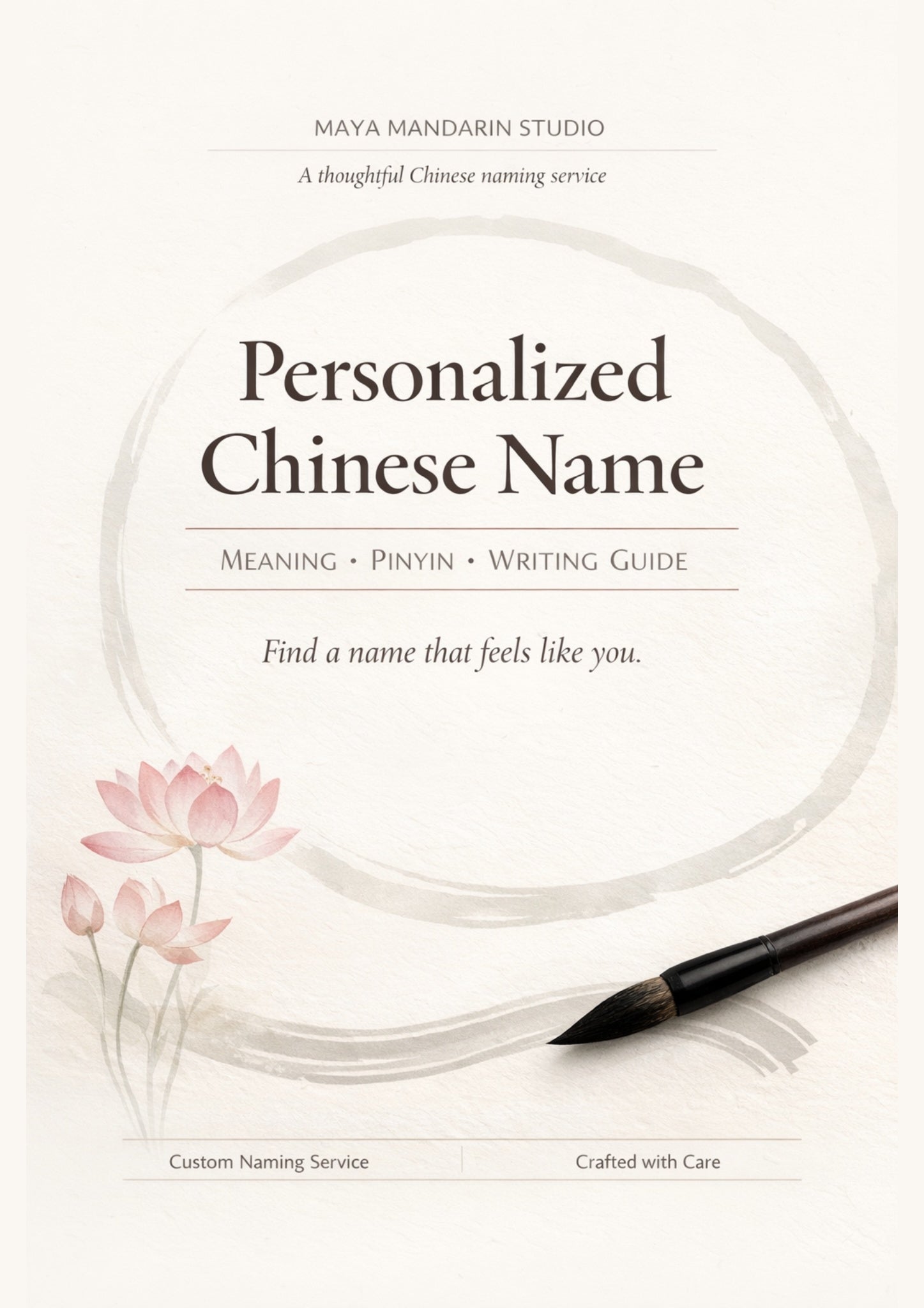 Personalized Chinese Name
